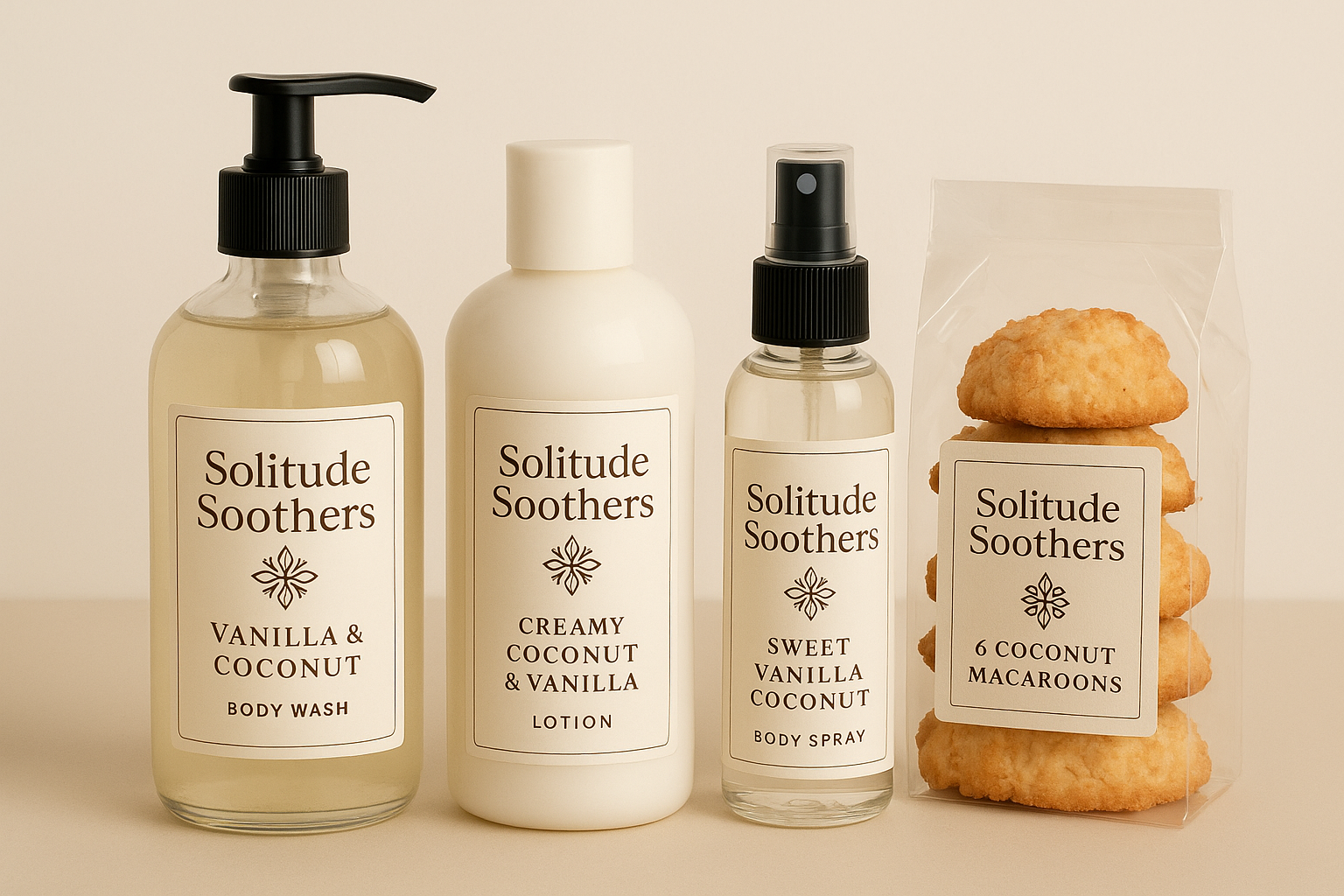 Vanilla & Coconut: Sweetly Paired Indulgence